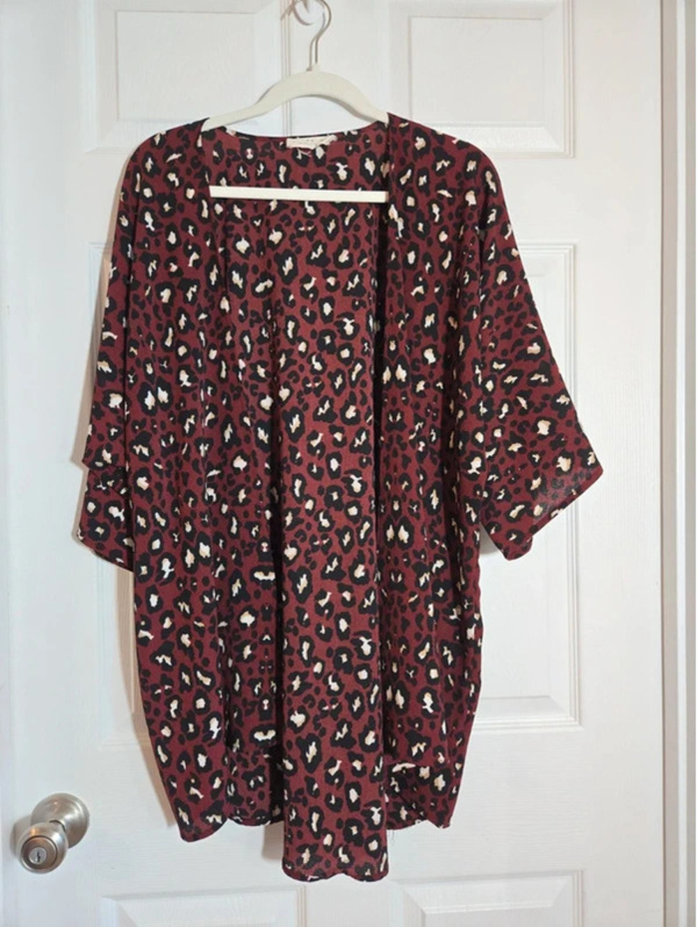 Dress Up animal print kimono